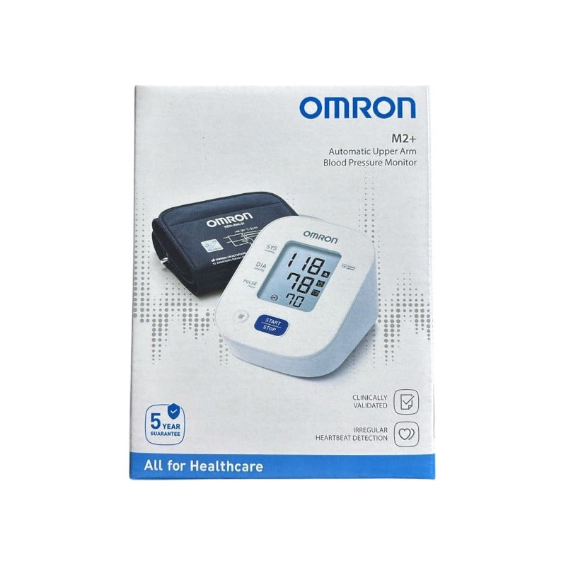 Omron M2+ Monitor De Presión De Brazo Hem-7146-e Color Blanco