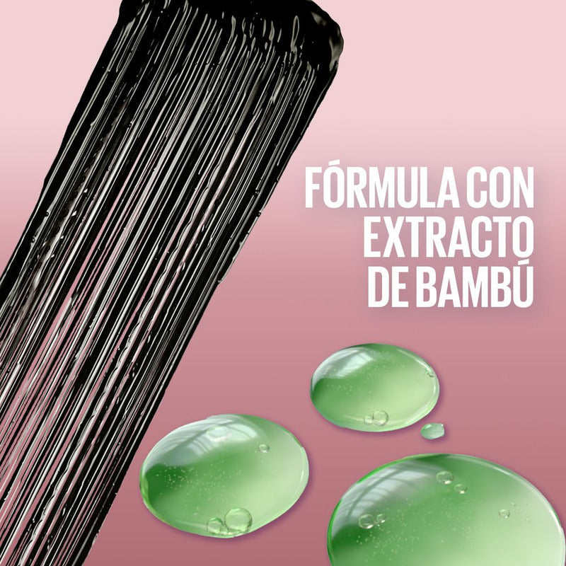 Máscara De Pestañas Lavable Maybelline Sky High Cosmic Black Color Negro