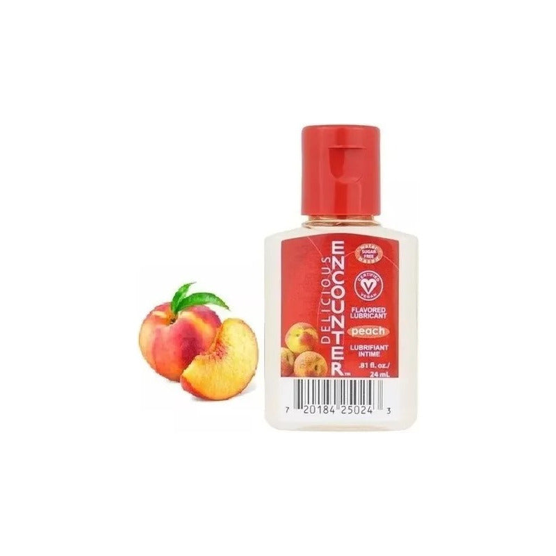 Lubricante Comestible Sensy Lub Con Aroma Y Sabor 60 Ml Sabor Durazno