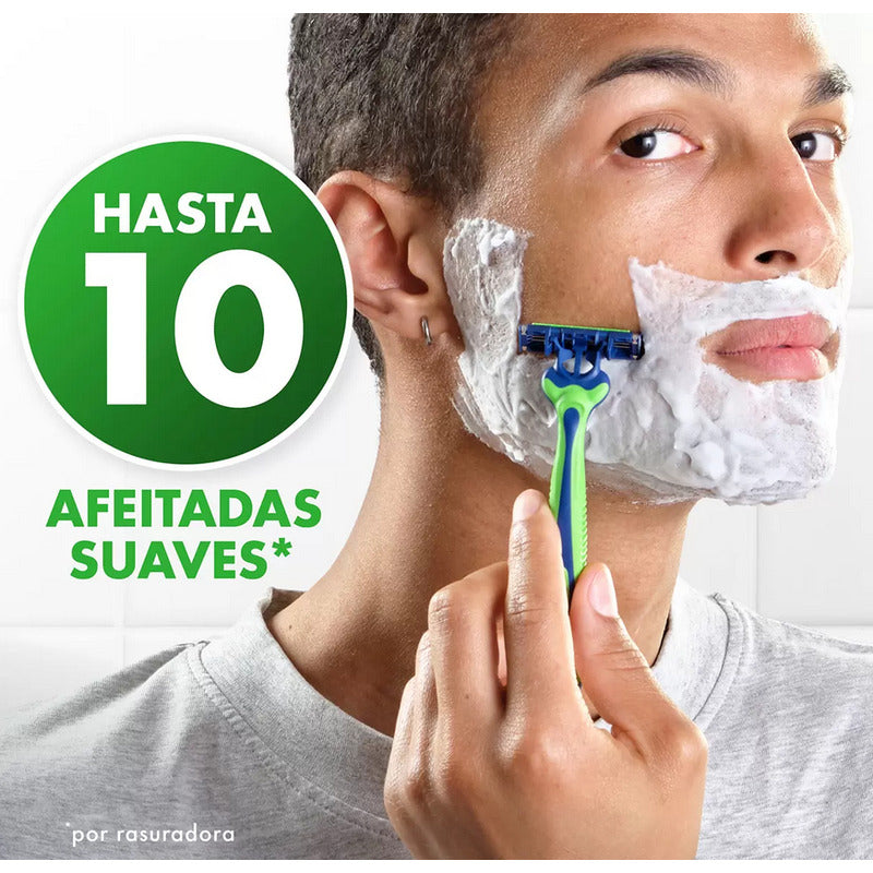 Rastrillos Desechables Gillette Prestobarba 3 Con 16 Piezas