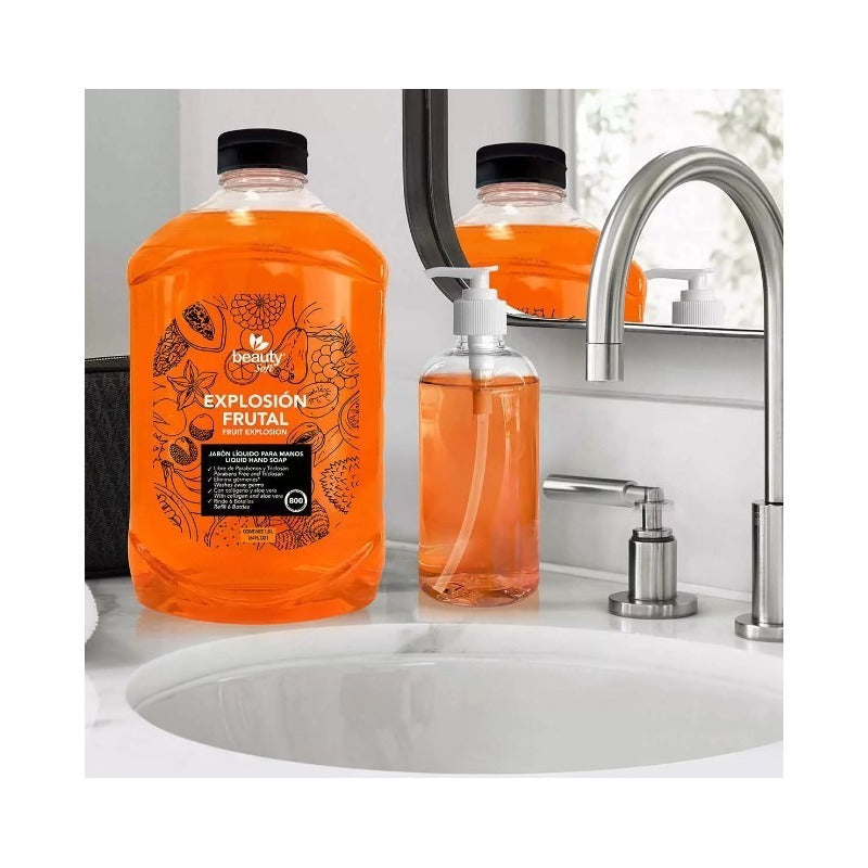 Duo Pack Jabón Líquido De Manos Beauty Explosion 2l Cu
