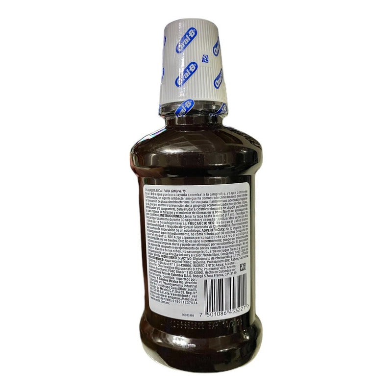 Oral B Gingivitis Menta Enjuague 350 Ml