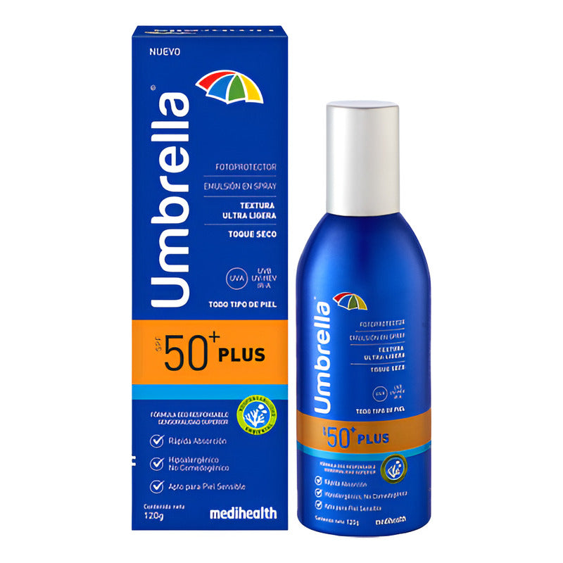 Umbrella Plus Spray Spf 50+ Water Resistence