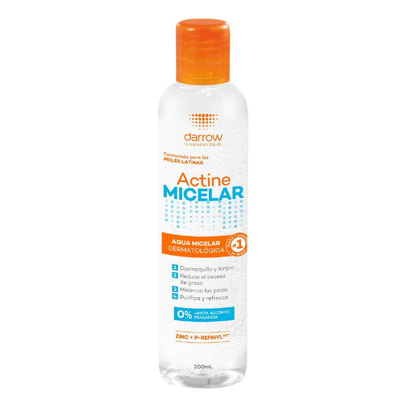 Agua Micelar Dermatológica Darrow Actine Envase De 200ml