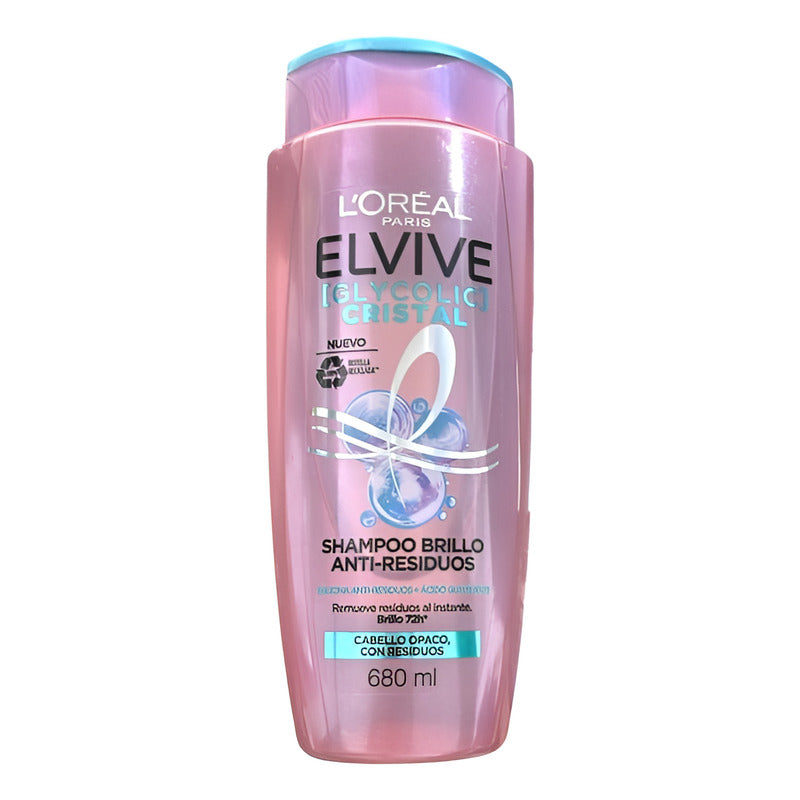 Shampoo Glycolic Cristal Brillo Cristalino 680ml