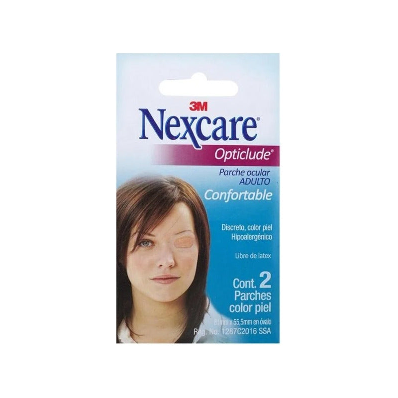 Parche Ocular Nexcare Opticlude Adulto 2 Piezas