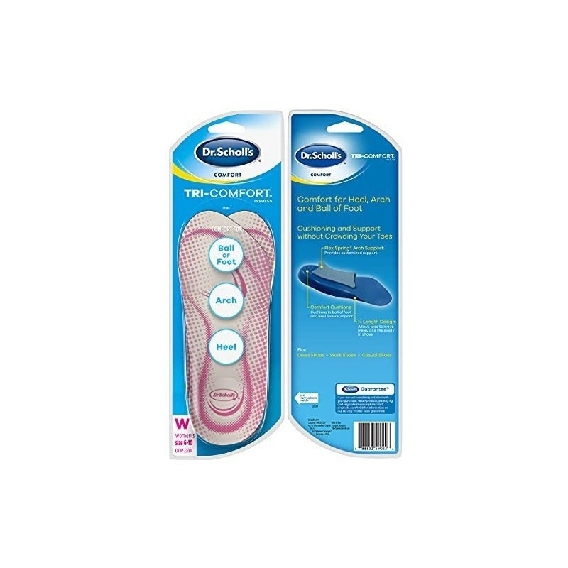 Dr. Scholl's Plantillas Tri Confort Dama 23-27