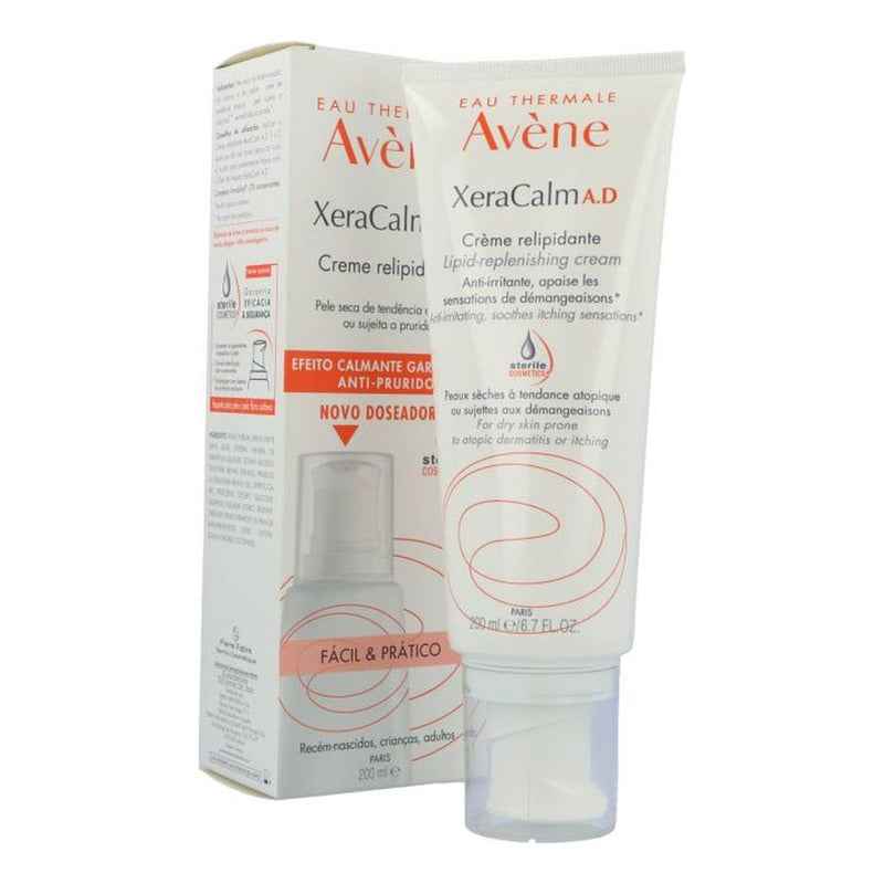 Crema Relipidizante Avene Xeracalm Ad Para Piel Seca 200ml