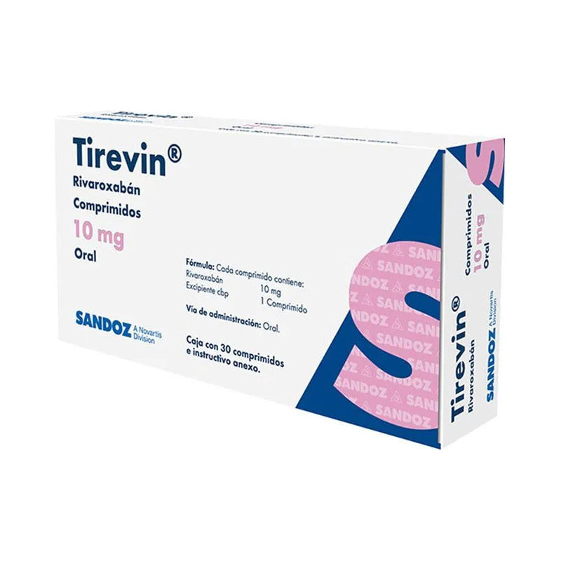 Tirevin 10 Mg Caja C/ 30 Comprimidos - Sandoz, S.a. De C.v.