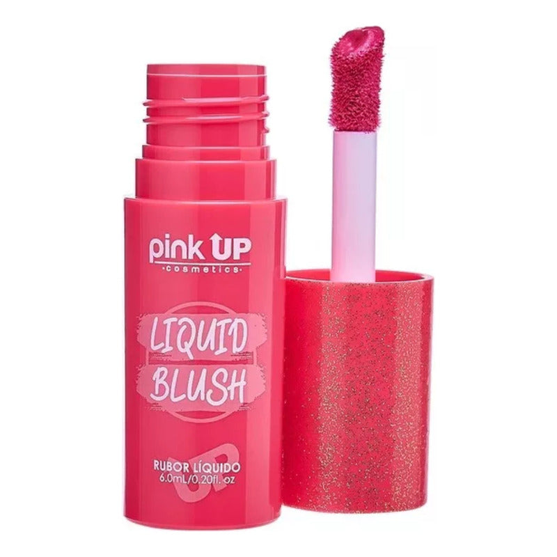 Rubor Líquido Pink Up Liquid Blush Larga Duración
