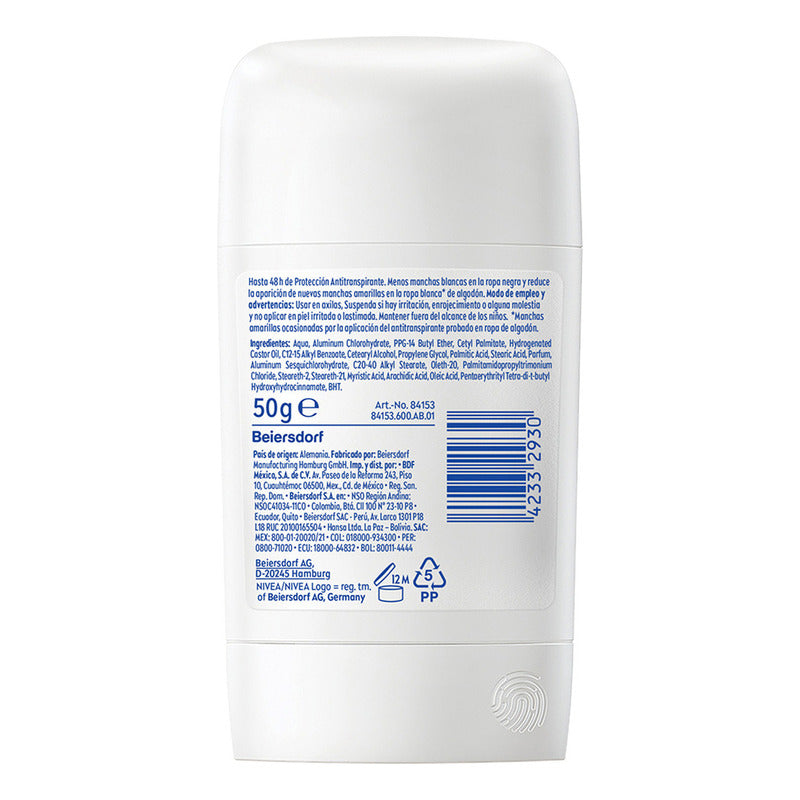 Nivea Black & White Antitranspirante Invisible 50g