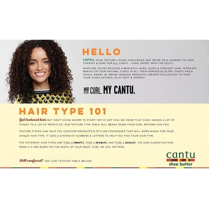 Crema Para Peinar Cantu Shea Butter Para Rizos 340g