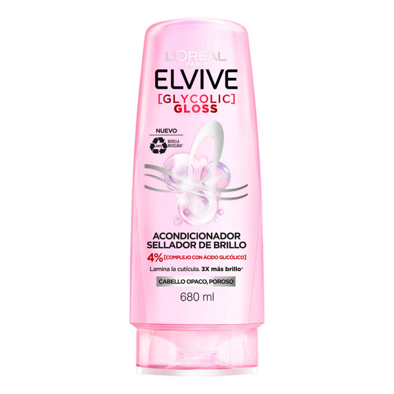Acondicionador Elvive Loreal Gloss 680ml