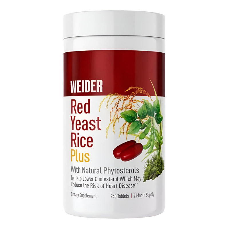 Red Yeast Rice Plus 1200mg Contra Colesterol 240 Tabletas Sin Sabor