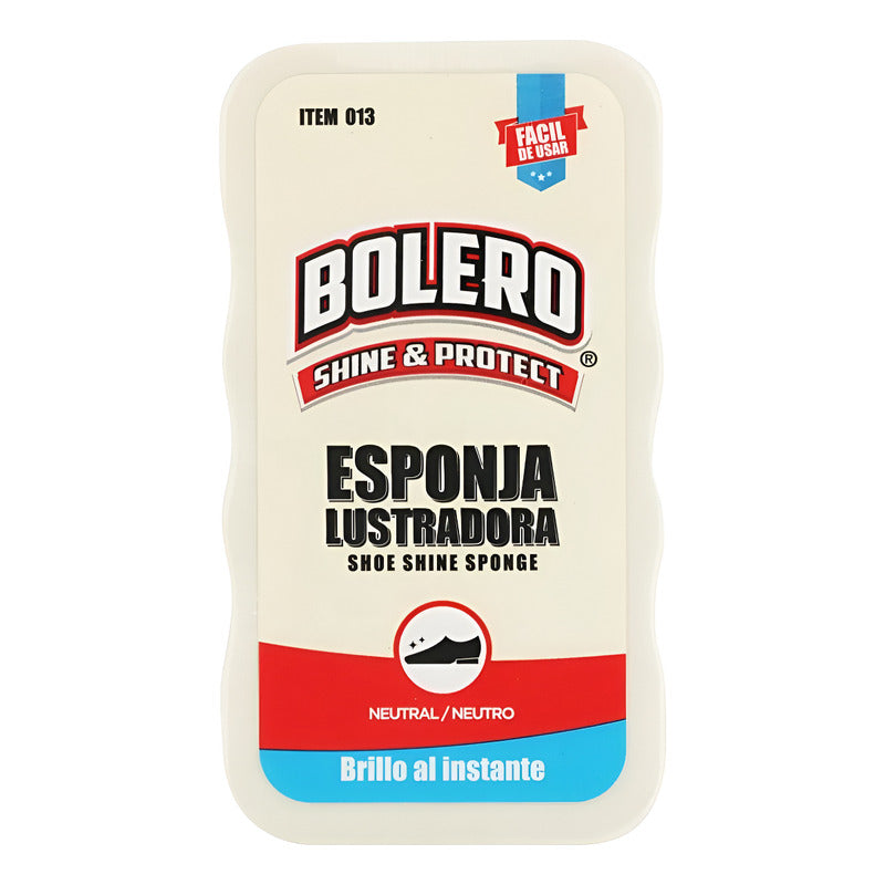 Esponja Lustradora Bolero Para Calzado Portable
