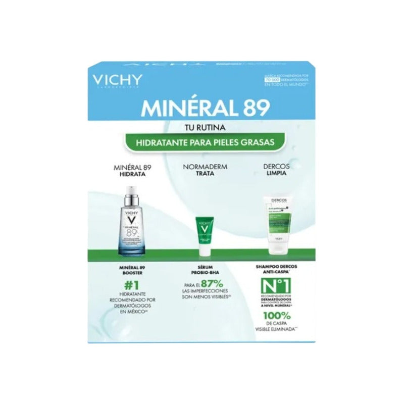 Vichy Mineral 89 Rutina Hidratante Piel Grasa