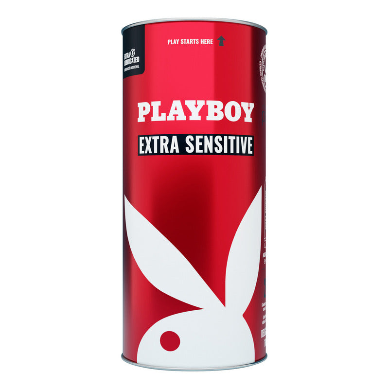Playboy Lata De 24 Condones Extra Sensibles