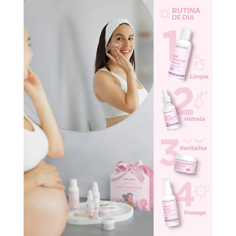 Mom To Mom Kit Facial Anti-manchas 5 Pzas