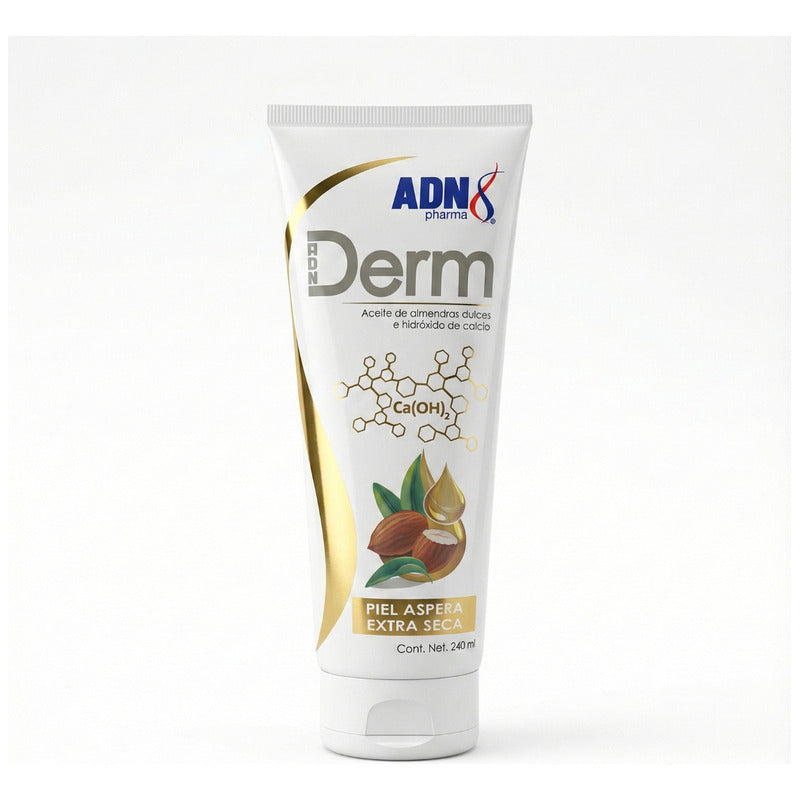 Adn Pharma Crema Corporal Con Aceite De Almendras Dulces, Hidratación Profunda, 240 Ml