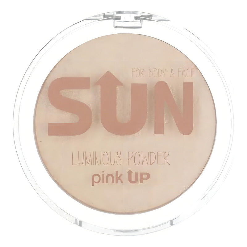 Polvo Iluminador Luminous Powder. Maquillaje Polvo. Pink Up Color Pkip 04 Brillance
