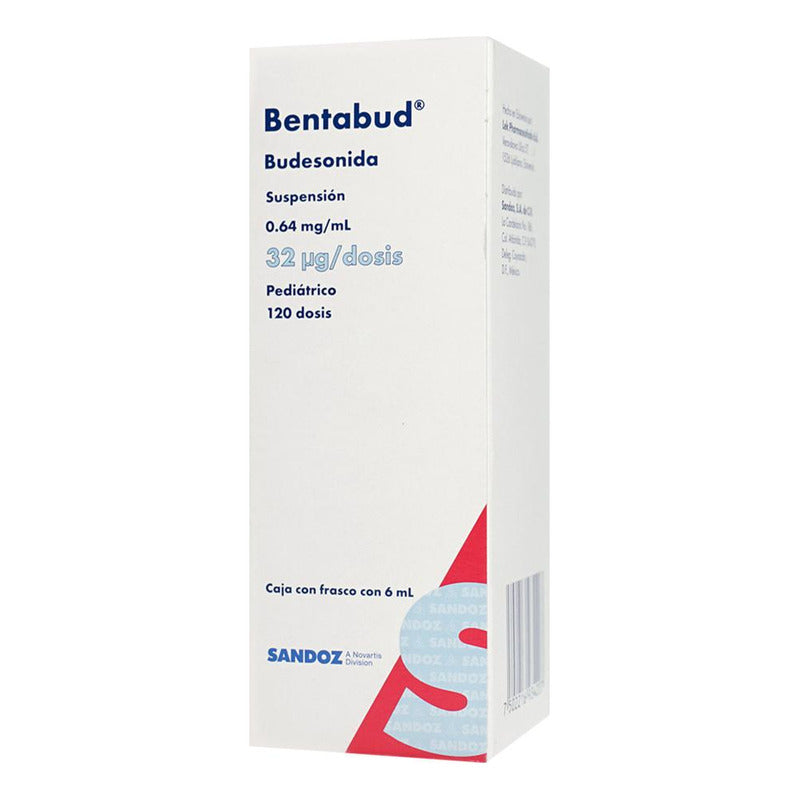 Bentabud Suspensión Nasal 32 Mcg, 1 Frasco Pulverizador 120 Dosis