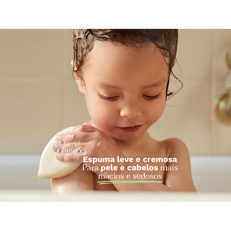 Champú Sólido Mustela Para Cuerpo Y Cabello 75g