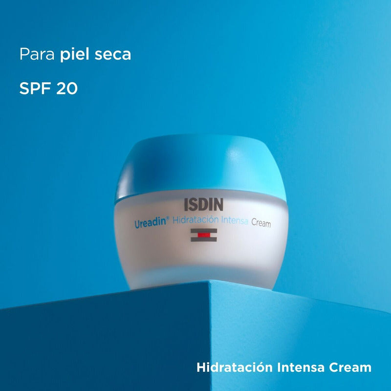 Isdin Ureadin Crema Facial Hidratación Intensiva, Piel Seca, Uso Diurno, 50 Ml