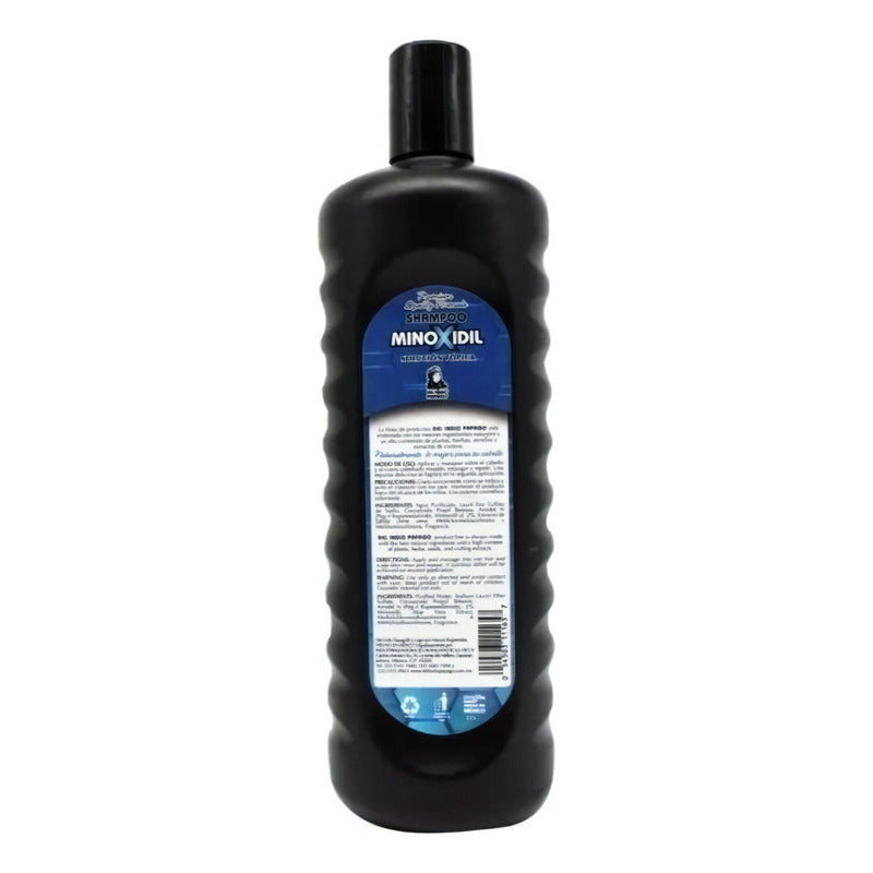 Shampoo Minoxidil Enriquecido Con Aloe Vera 1.1l