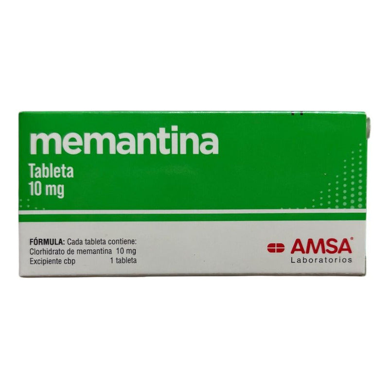 Memantina Amsa 10mg 30 Tabletas