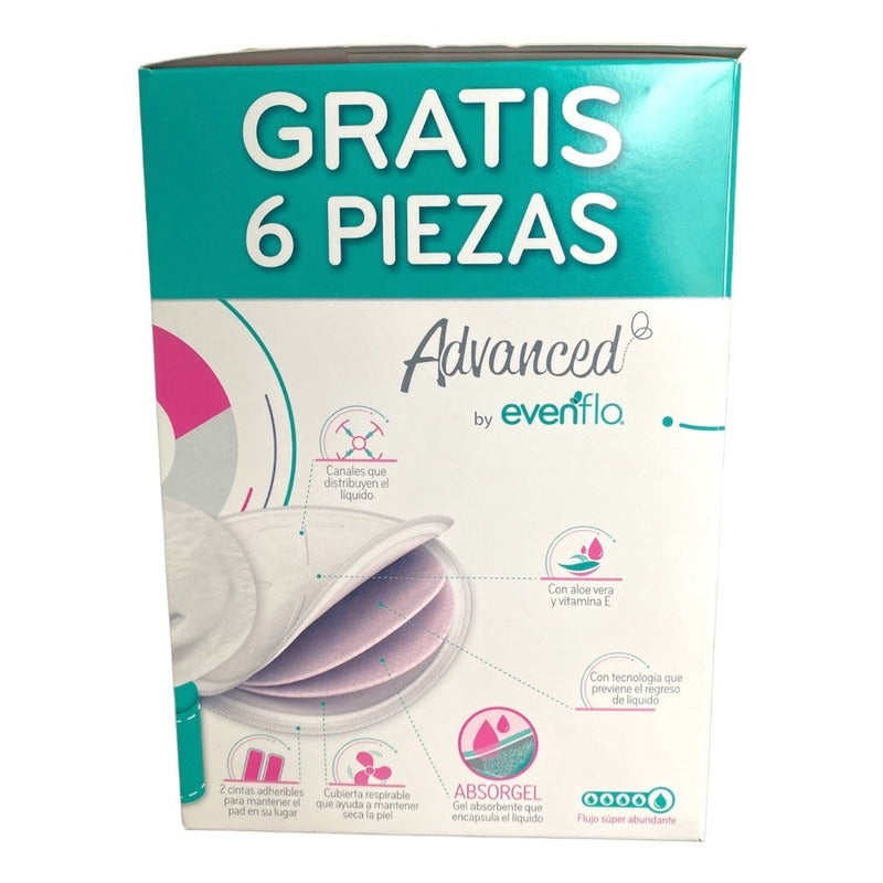 Protectores Para Lactancia Advanced By Evenflo 30 Piezas