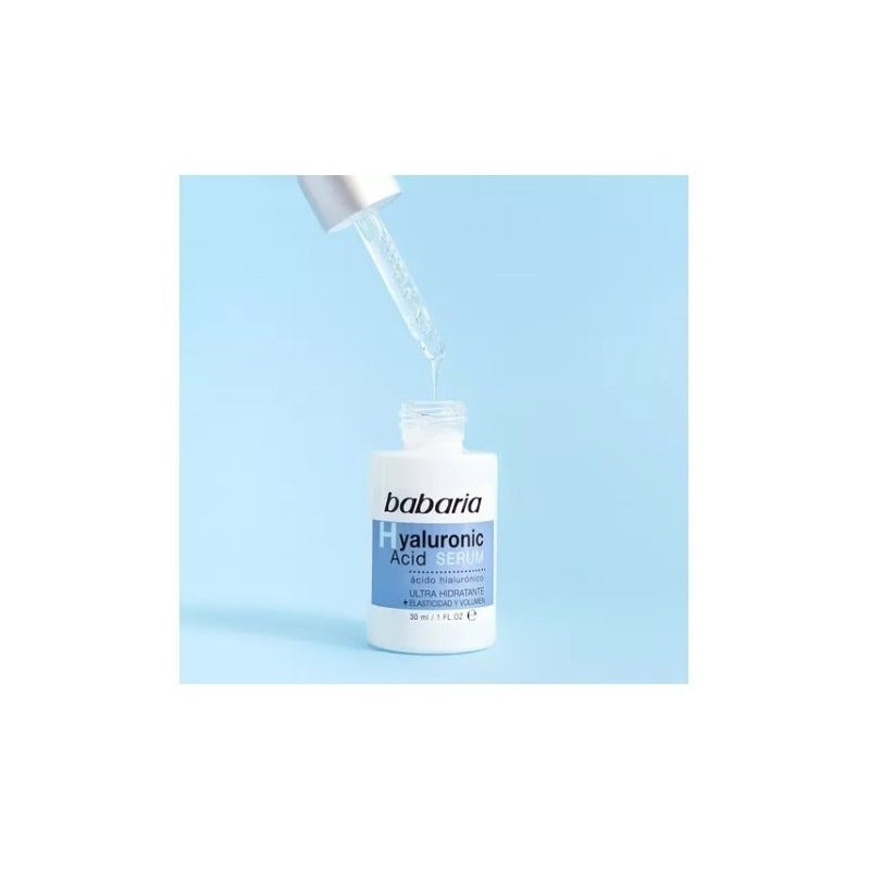 Serum Ácido Hialurónico Hidratante Vegano Babaria 30ml Todo Tipo De Piel