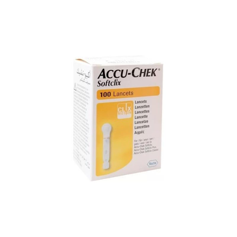 Lancetas Accu Check Sofclix 100 Piezas