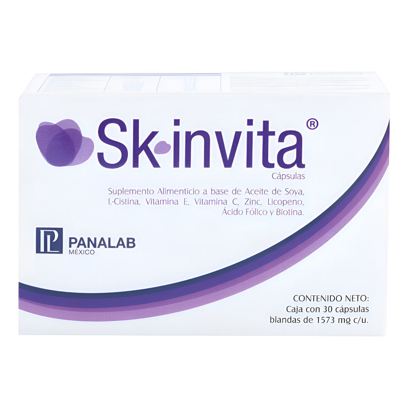 Skinvita Suplementos Alimenticio Restaurador De Piel 30caps Neutra