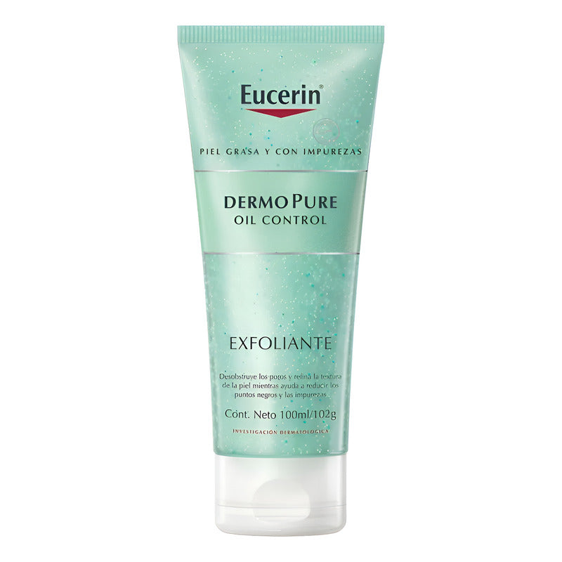 Exfoliante Eucerin Dermopure Oil Control Piel Grasa 100ml Grasa