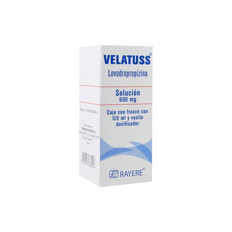Velatuss Levodropropizina Solución 600mg De 120ml