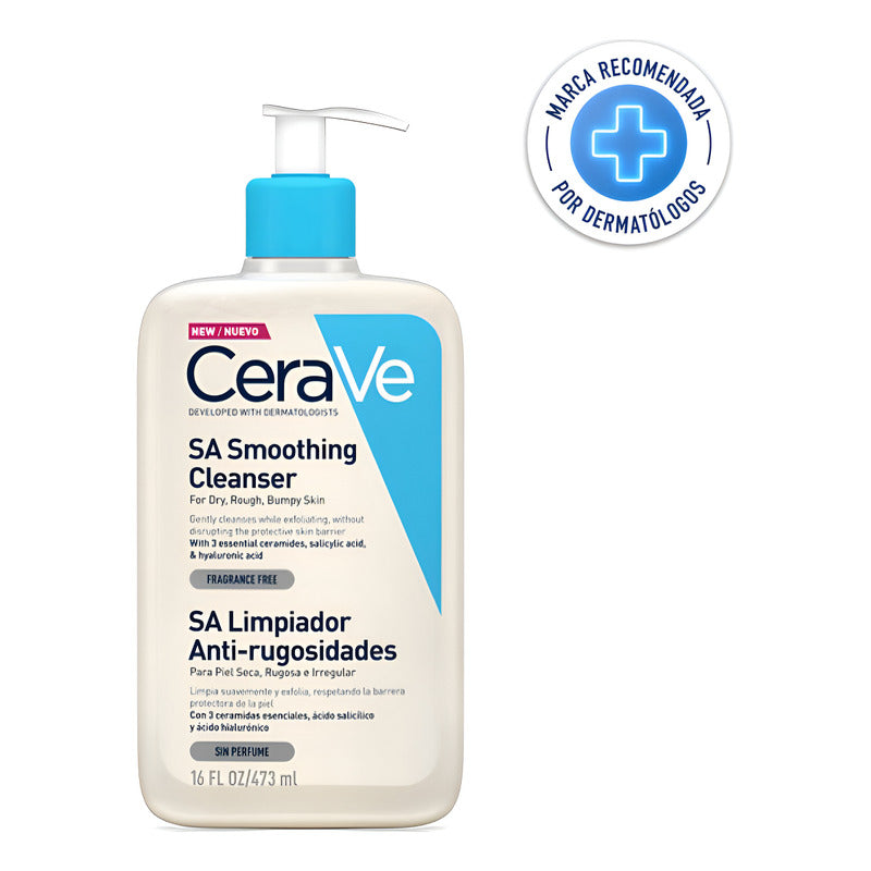 Cerave Sa Smoothing Limpiador Antirugosidades 473ml Neutra