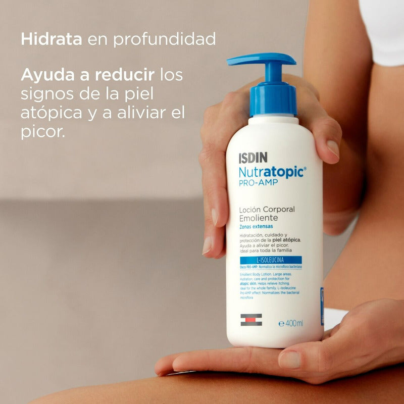 Isdin Nutratopic Pro-amp Loción Emoliente 400 Ml