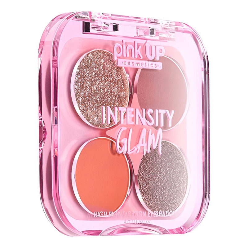 Cuarteto De Sombras Para Ojos Paleta Intensity Glam Pink Up 10 Divine