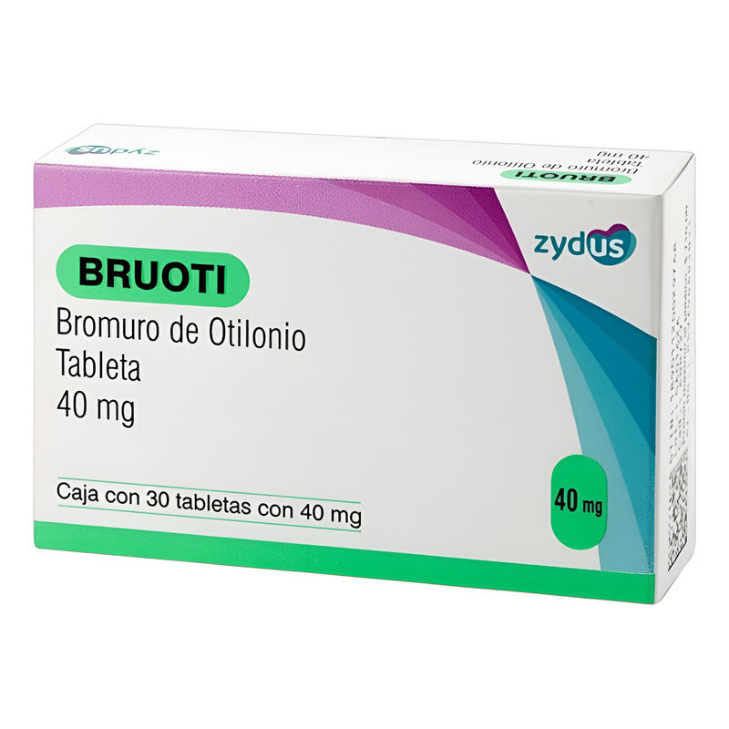 Bruoti Bromuro De Otilonio 400mg 30 Tabletas