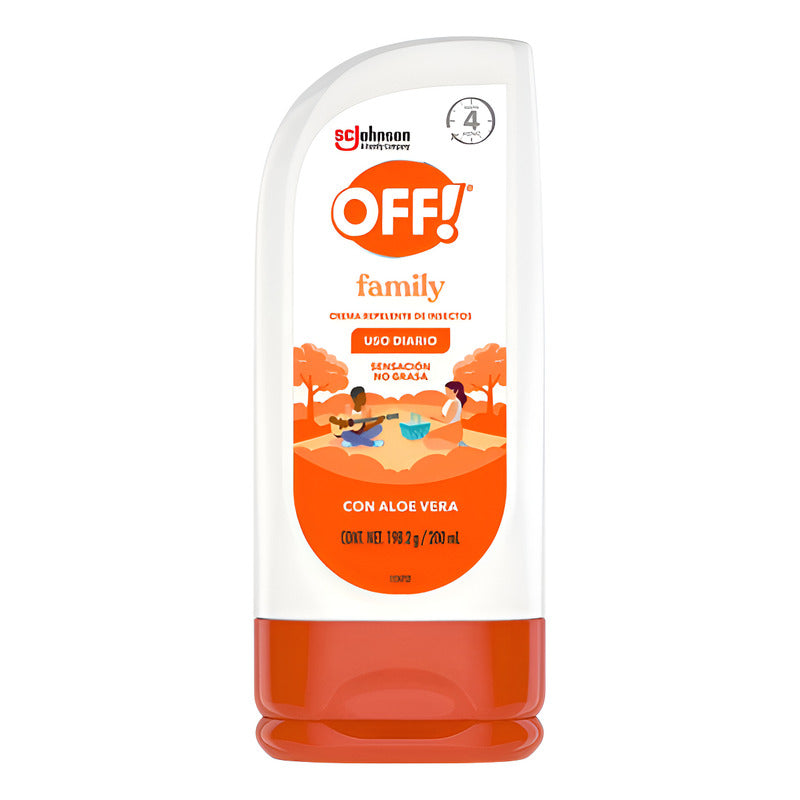 Off Family Repelente De Mosquitos En Crema 200ml