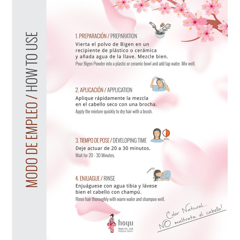 2 Bigen Tinte Permanente Cabello Hombres Y Mujeres Tono 45 45 Chocolate