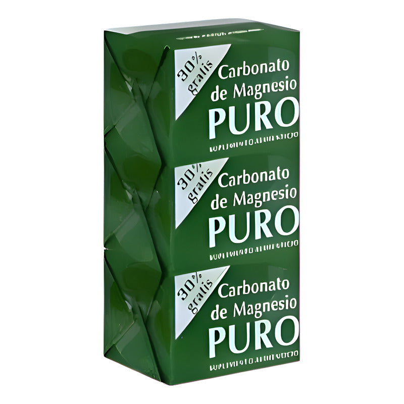 Carbonato De Magnesio 3 Paquetes De 7g