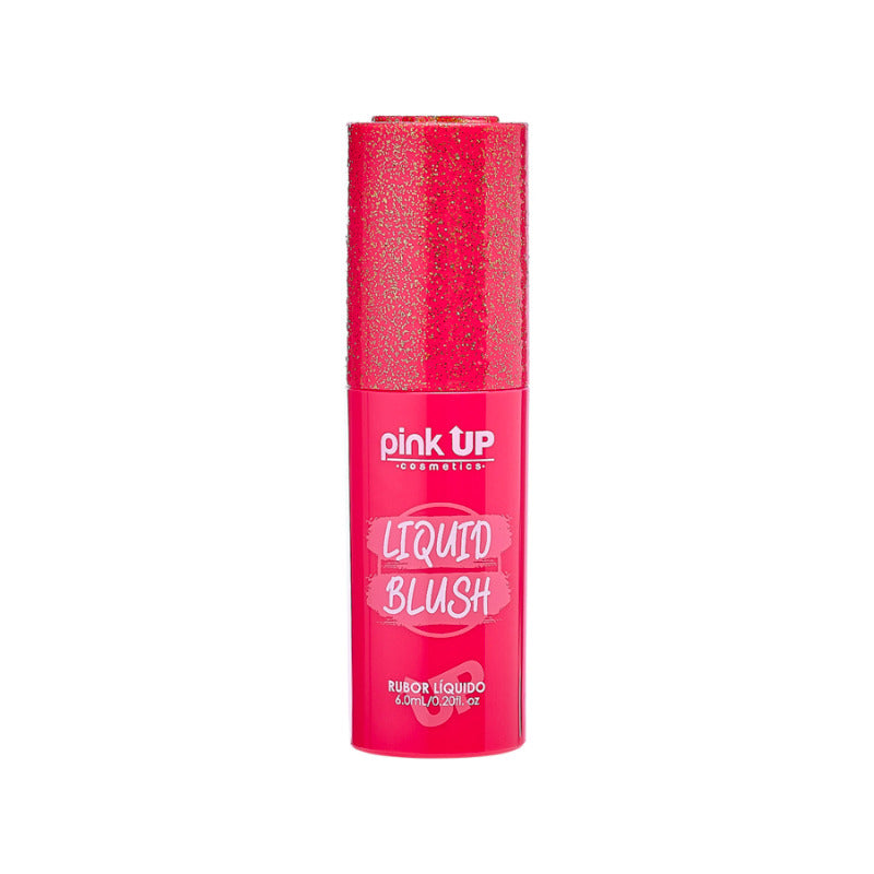 Rubor Líquido Pink Up Liquid Blush Larga Duración Tono Del Maquillaje Sunny