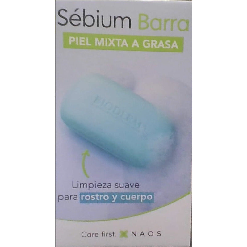 Bioderma Sebium Pain Barra Dermolimpiadora 100g Todo Tipo De Piel