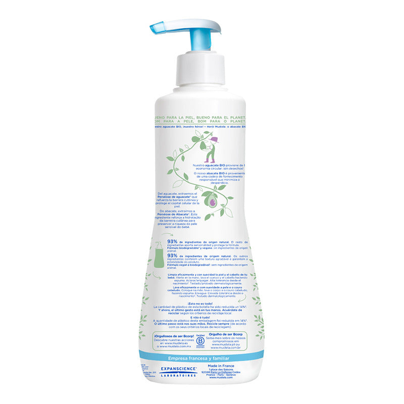Mustela Gel De Baño Bebé Piel Normal 500ml