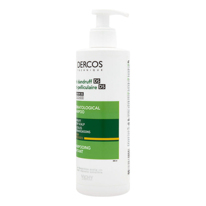 Shampoo Vichy Dercos Anticaspa 390ml Cabello Seco