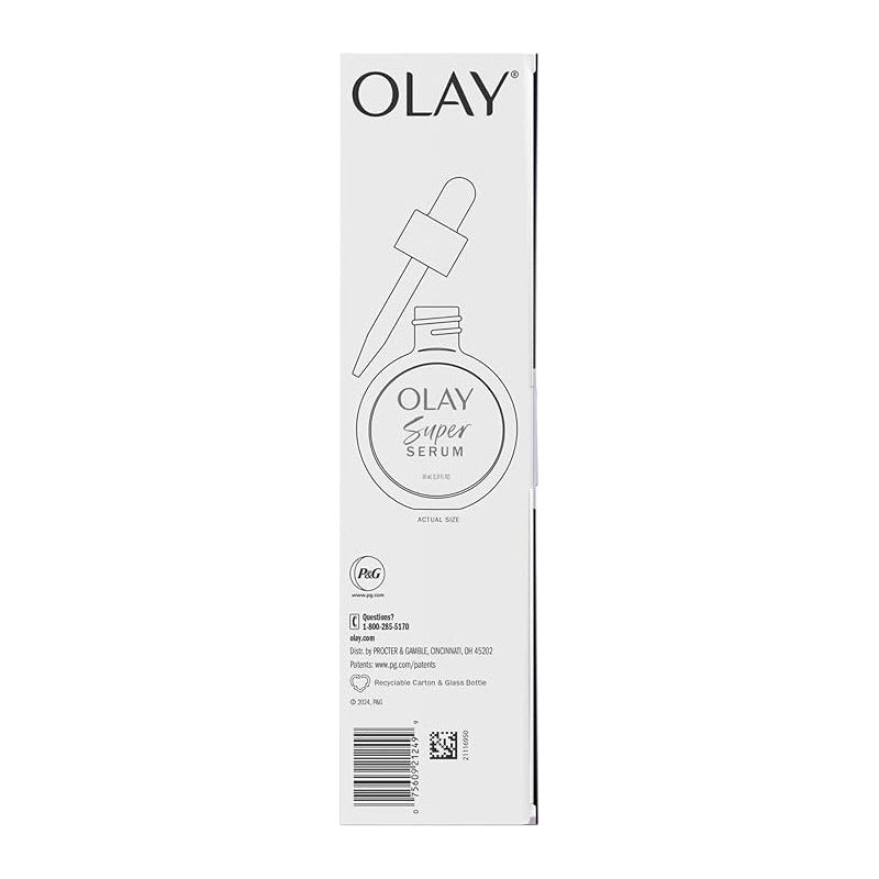 Pack 2 Olay Super Serum Luxury 5 Beneficios 30ml C/u Momento De Aplicación Día/noche Tipo De Piel Mixta
