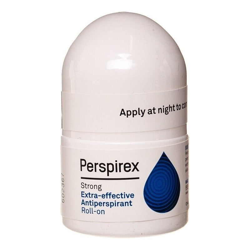 Antitranspirante Extra Efectivo Perspirex Strong Roll On 20ml Unisex / Sudoración Excesiva ( Hiperhidrosis ) Y Mal Olor En Axilas ( Bromhidrosis ) - Desodorante