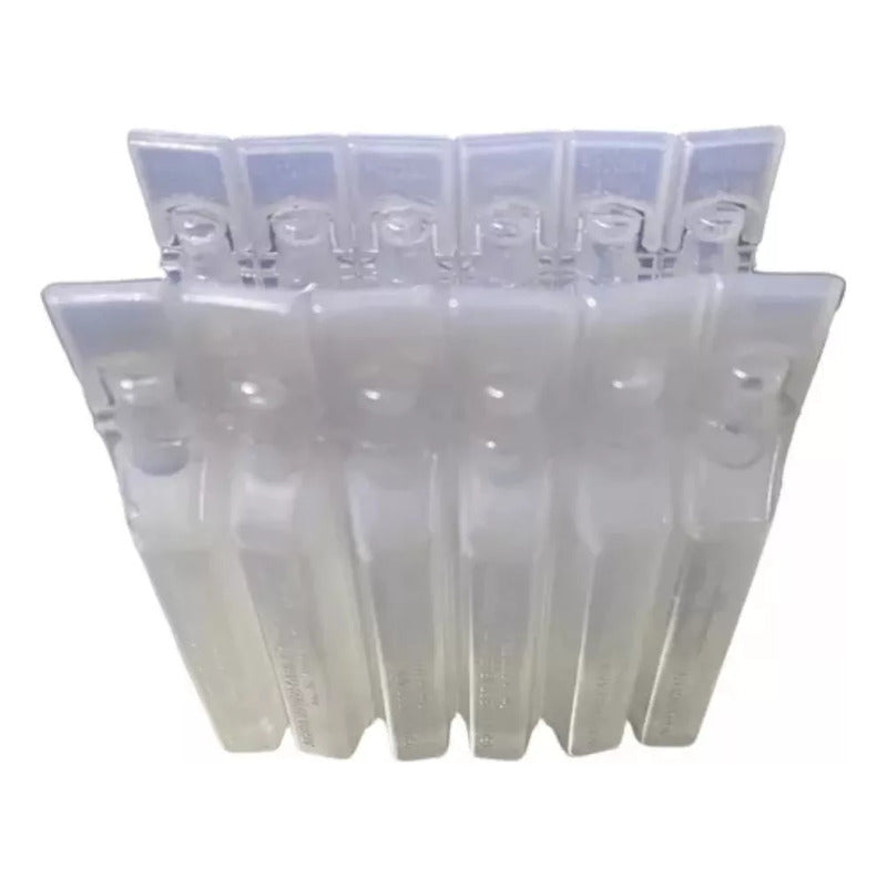 100 Amp Plásticas Agua Estéril Iny Pisa 10ml Cu