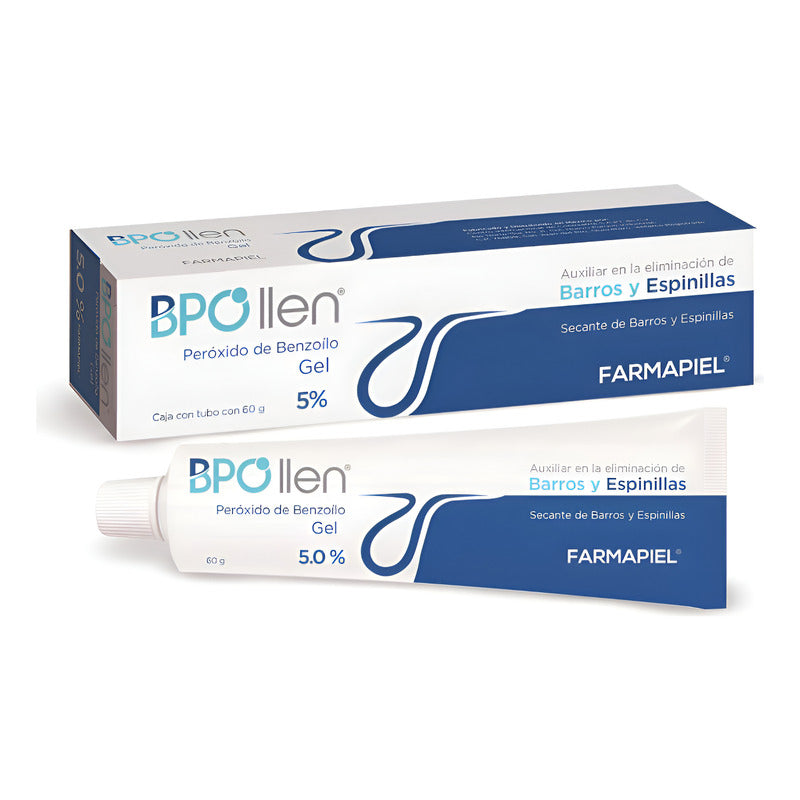 Bpollen Peróxido De Benzoílo 5% Gel Barros Y Espinillas 60g Todo Tipo De Piel